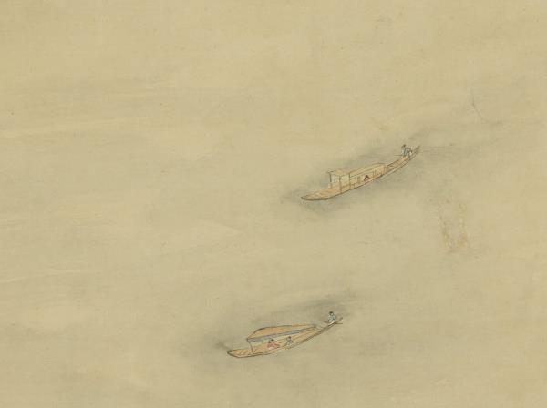 清董邦達平湖秋月　軸