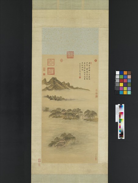 清董邦達蘇堤春曉　軸