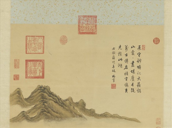 清董邦達蘇堤春曉　軸