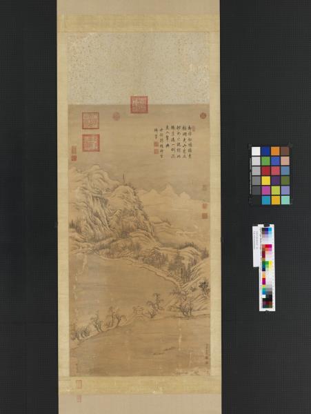 清董邦達斷橋殘雪　軸