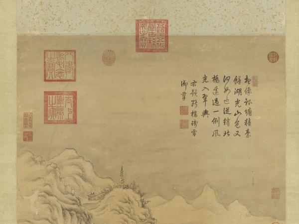 清董邦達斷橋殘雪　軸