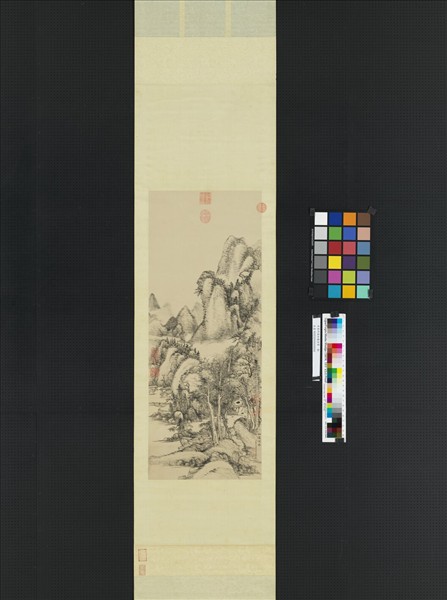 清董邦達仙廬澄霽　軸