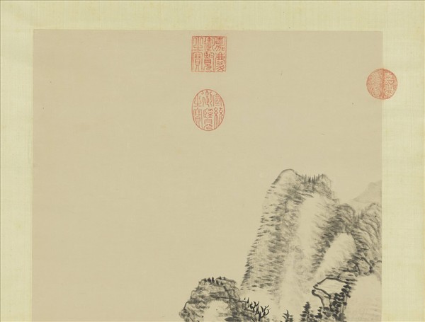 清董邦達仙廬澄霽　軸