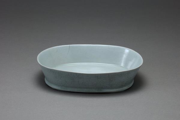 汝窯 青瓷水仙盆