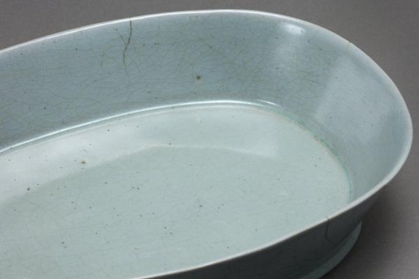 汝窯 青瓷水仙盆