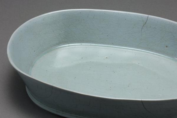 汝窯 青瓷水仙盆