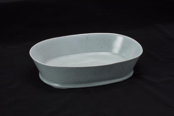 汝窯 青瓷水仙盆