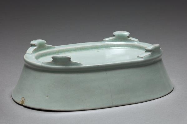 汝窯 青瓷水仙盆