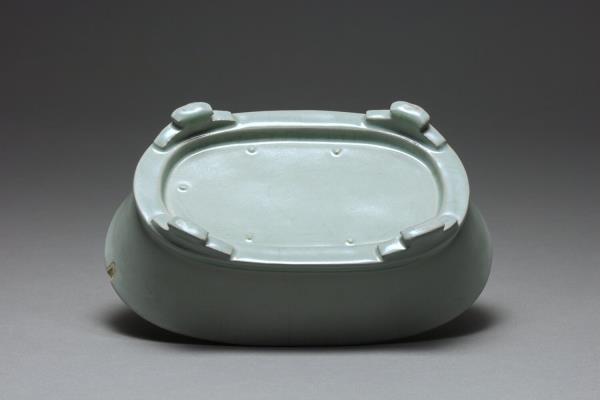 汝窯 青瓷水仙盆