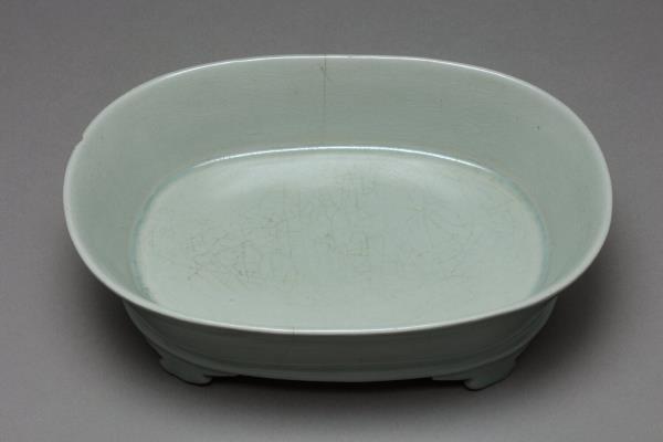 汝窯 青瓷水仙盆