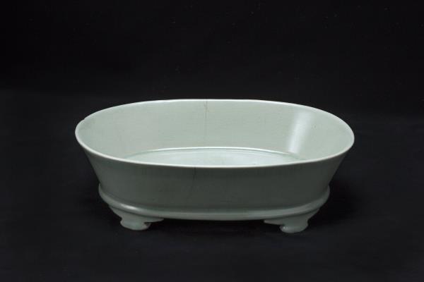 汝窯 青瓷水仙盆