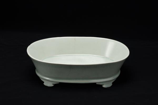 汝窯 青瓷水仙盆