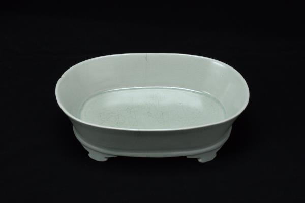 汝窯 青瓷水仙盆