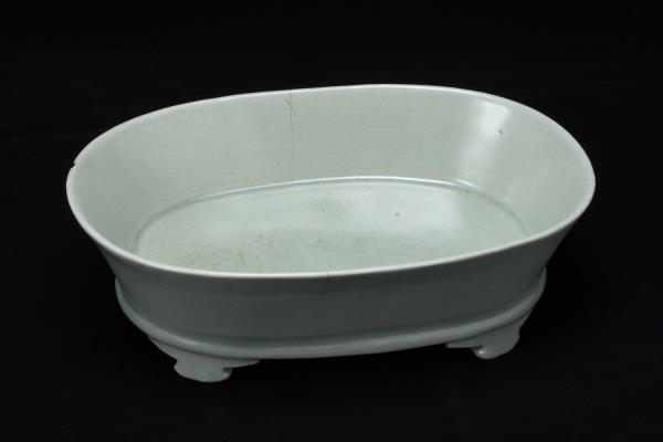 汝窯 青瓷水仙盆