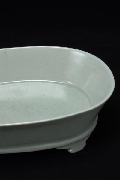 汝窯 青瓷水仙盆