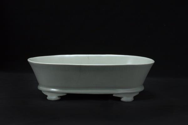 汝窯 青瓷水仙盆