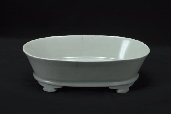 汝窯 青瓷水仙盆