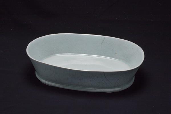 汝窯 青瓷水仙盆