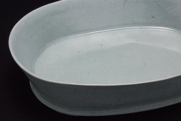 汝窯 青瓷水仙盆