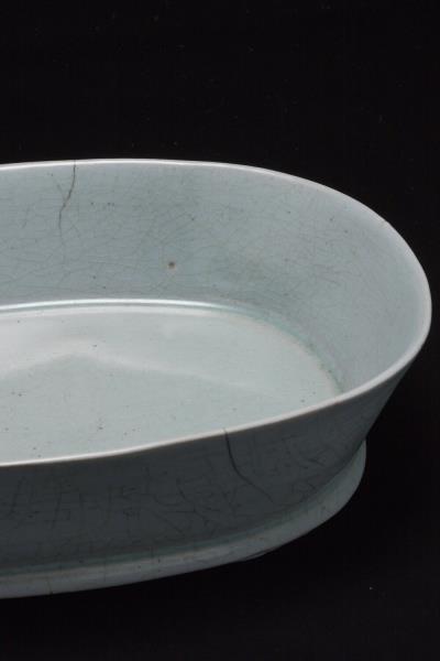 汝窯 青瓷水仙盆