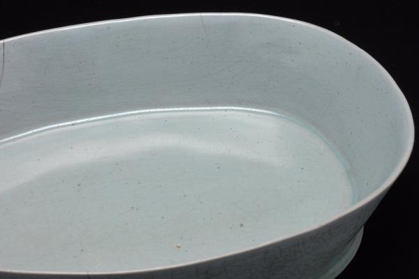 汝窯 青瓷水仙盆