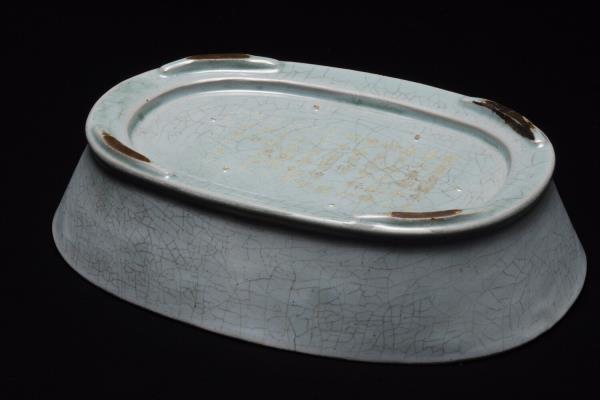 汝窯 青瓷水仙盆