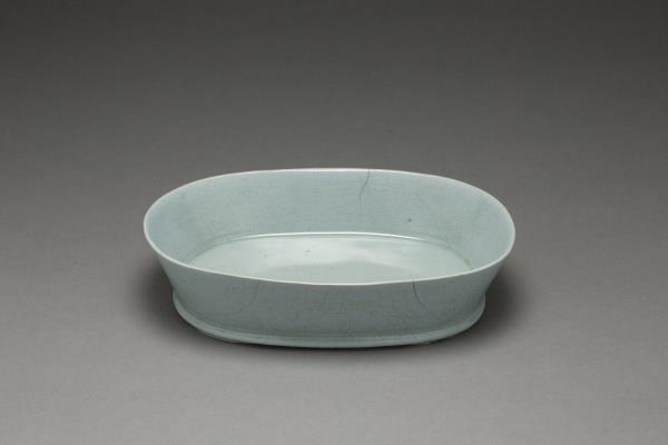 汝窯 青瓷水仙盆