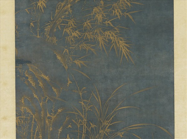 明張寧歲寒三友圖　軸