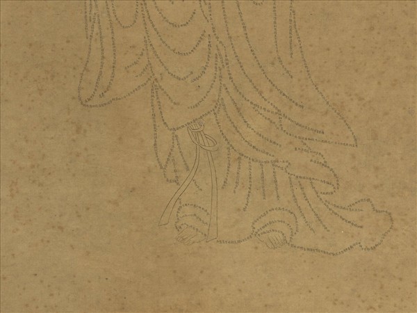 明人畫觀世音菩薩普門品經像　軸