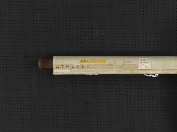 明張翀畫仙廬授液　軸