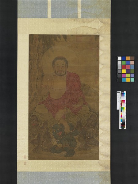 明人釋迦牟尼佛　軸