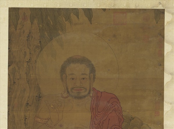 明人釋迦牟尼佛　軸