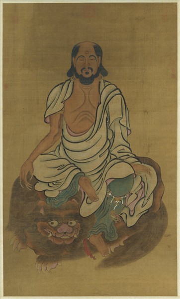 明人觀音大士像　軸