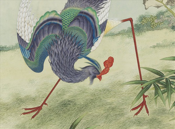 清沈世傑畫竹　軸