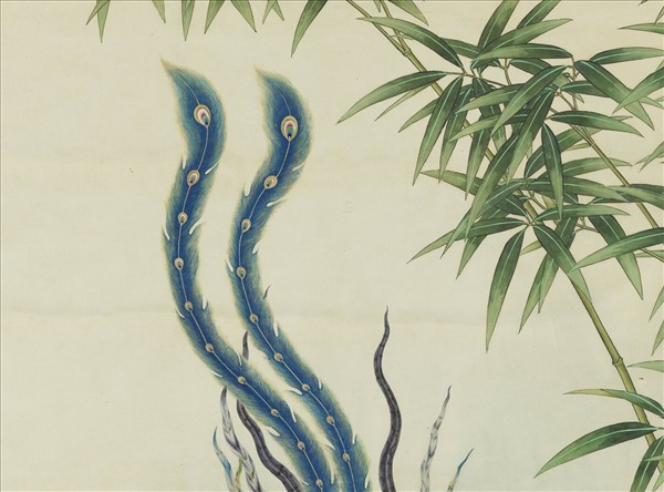 清沈世傑畫竹　軸