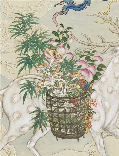 清許良標畫仙人圖　軸