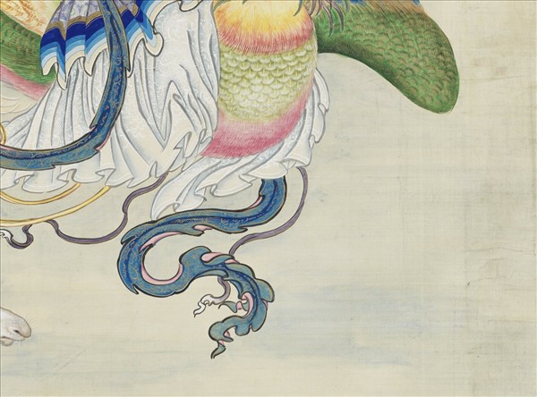 清許良標畫仙人圖　軸