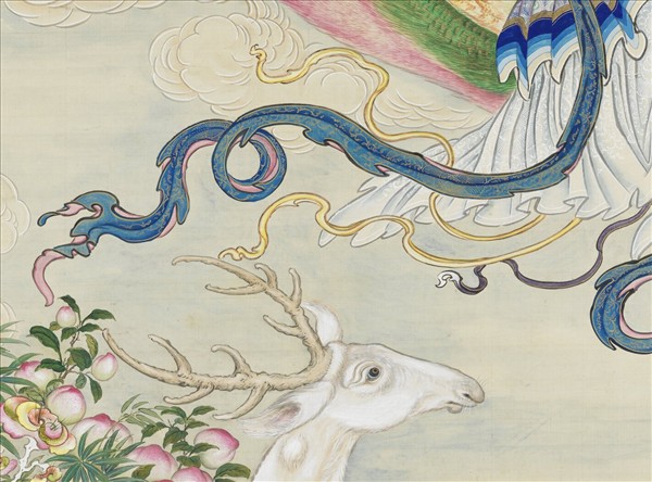 清許良標畫仙人圖　軸