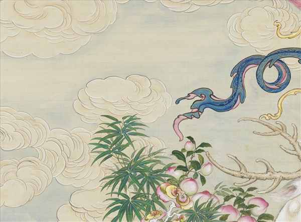 清許良標畫仙人圖　軸