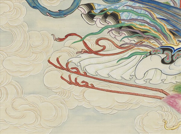 清許良標畫仙人圖　軸