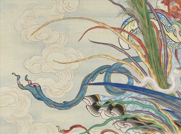 清許良標畫仙人圖　軸