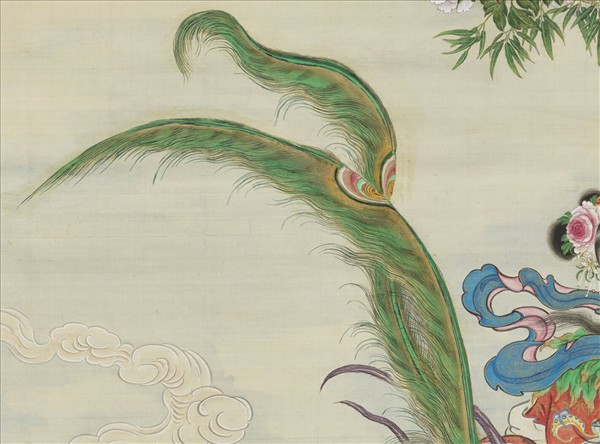 清許良標畫仙人圖　軸