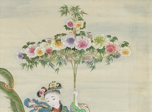 清許良標畫仙人圖　軸