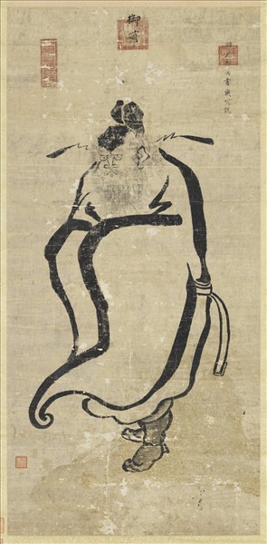 清世祖畫鍾馗　軸