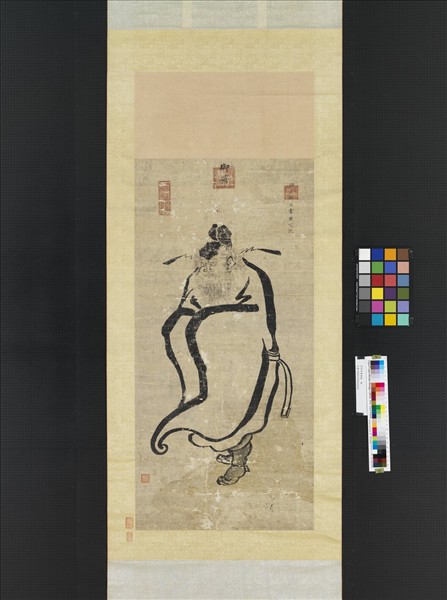 清世祖畫鍾馗　軸