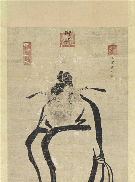 清世祖畫鍾馗　軸