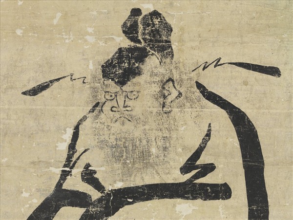 清世祖畫鍾馗　軸