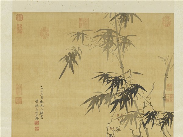 清蔣廷錫畫水仙　軸