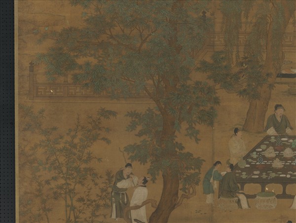 唐人文會圖　軸