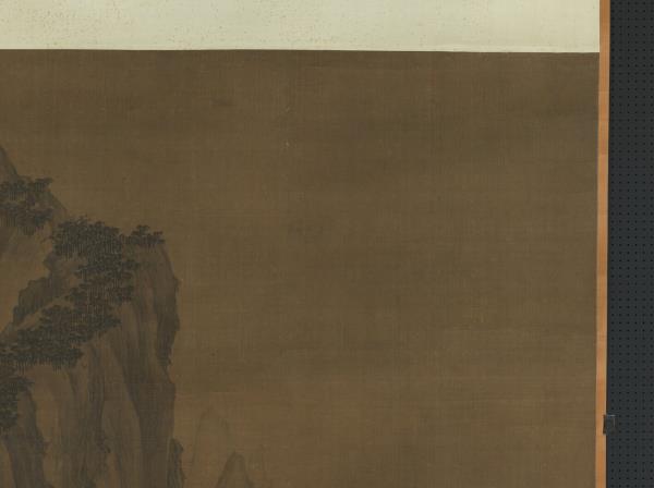 五代梁荊浩漁樂圖　軸